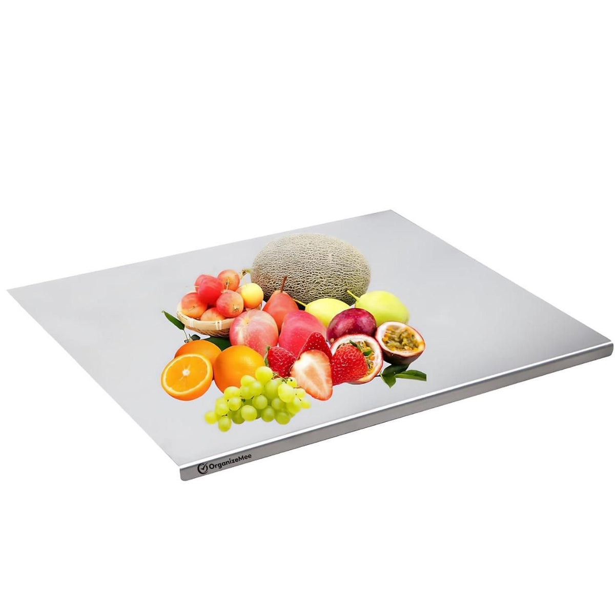 Premium Stainless Steel Chopping Board (35×31 cm) – Hygienic & Durable