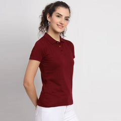 Ketex Cotton Blend Polo Neck T-shirt (Pack Of 5)