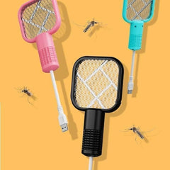 Mini Mosquito Killer Racquet Lamp 2 in 1