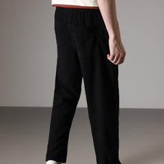 Men's Caudray Fabric Stylish Pants (Black, Pack of 1)