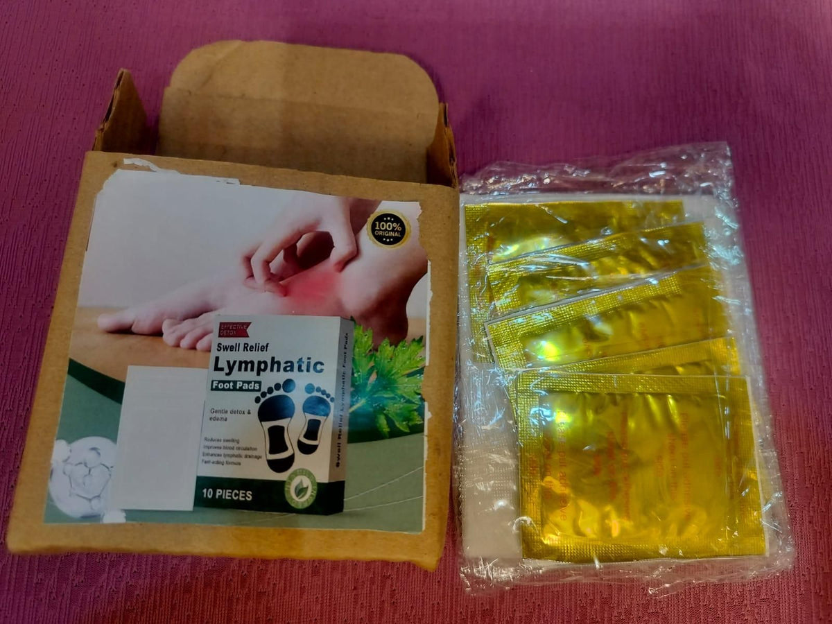 Swell Relief Lymphatic Foot Pads Pack of 20