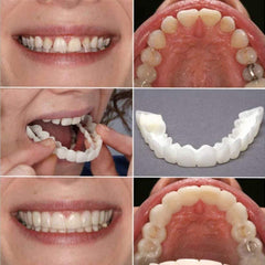 Instant and Confident on Smile Fit Flex Cosmetic Teeth Denture Teeth